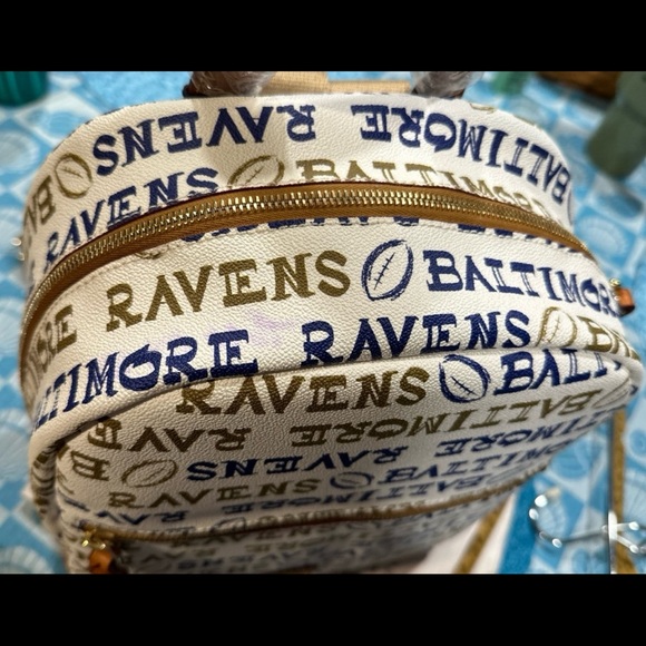 Dooney & Bourke Baltimore Ravens backpack - Picture 6 of 10
